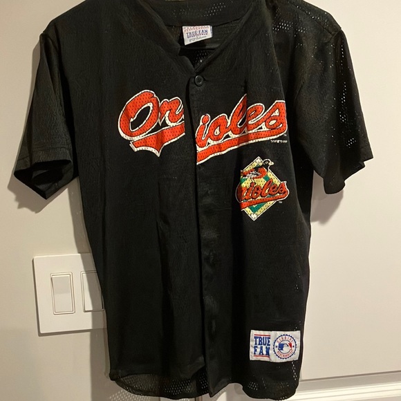 MLB Other - Baltimore Orioles MLB Button Up Mesh Baseball Jersey